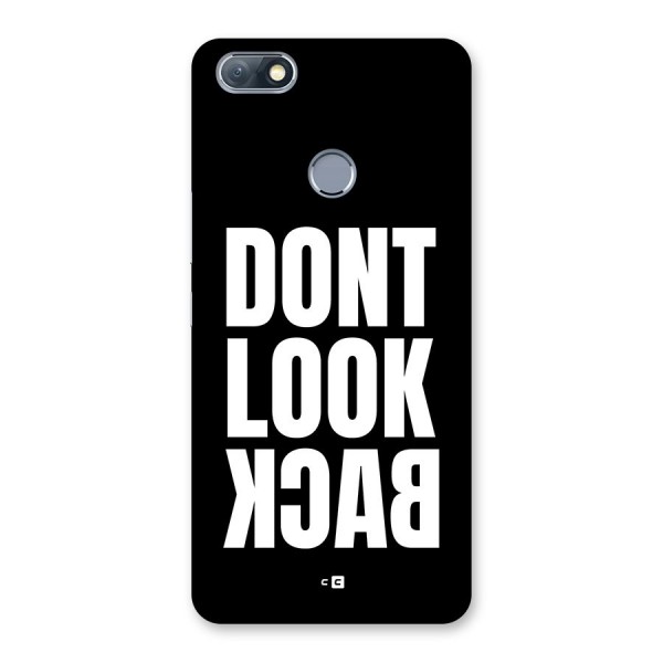 Dont Look Back Back Case for Infinix Note 5