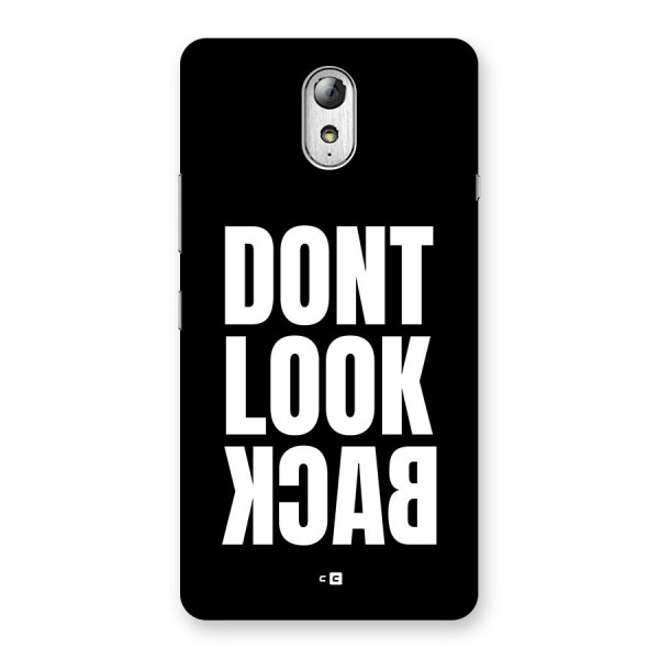 Dont Look Back Back Case for Lenovo Vibe P1M
