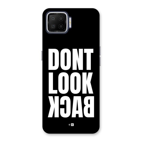 Dont Look Back Back Case for Oppo F17