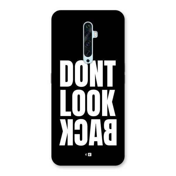 Dont Look Back Back Case for Oppo Reno2 F