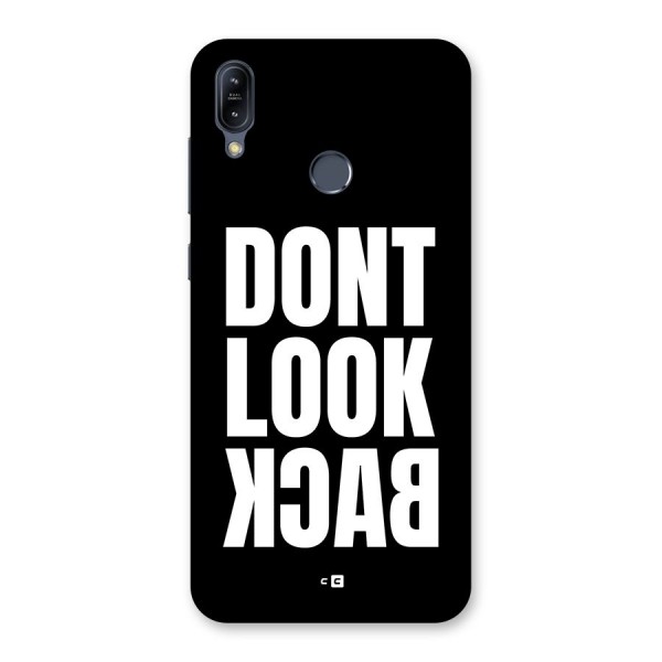 Dont Look Back Back Case for Zenfone Max M2