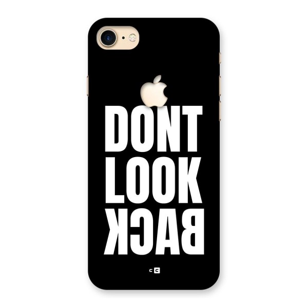 Dont Look Back Back Case for iPhone 7 Apple Cut