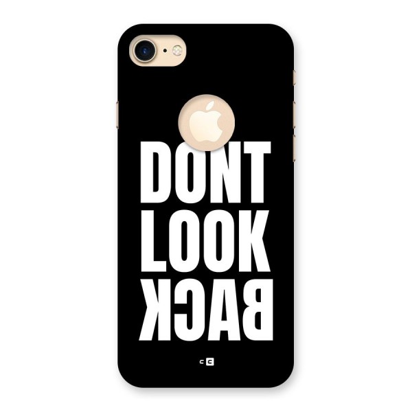 Dont Look Back Back Case for iPhone 7 Logo Cut