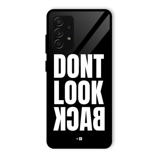Dont Look Back Glass Back Case for Galaxy A53 5G