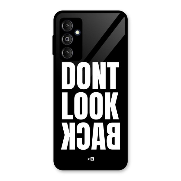 Dont Look Back Glass Back Case for Galaxy M14 5G