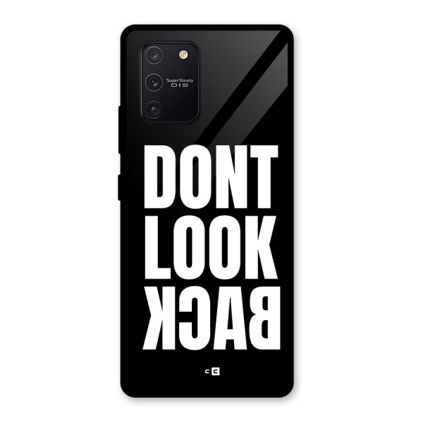 Dont Look Back Glass Back Case for Galaxy S10 Lite