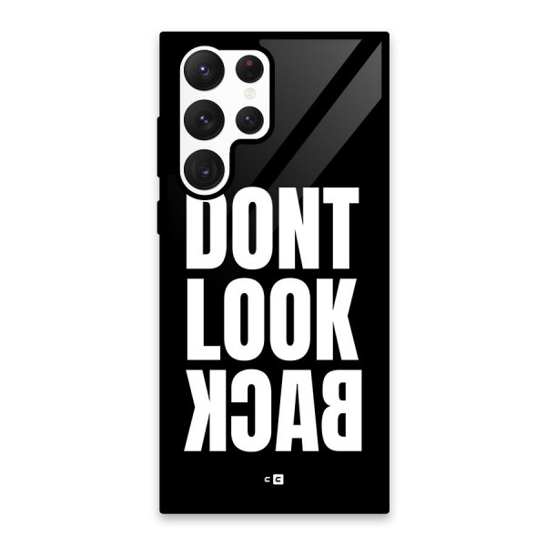 Dont Look Back Glass Back Case for Galaxy S22 Ultra 5G