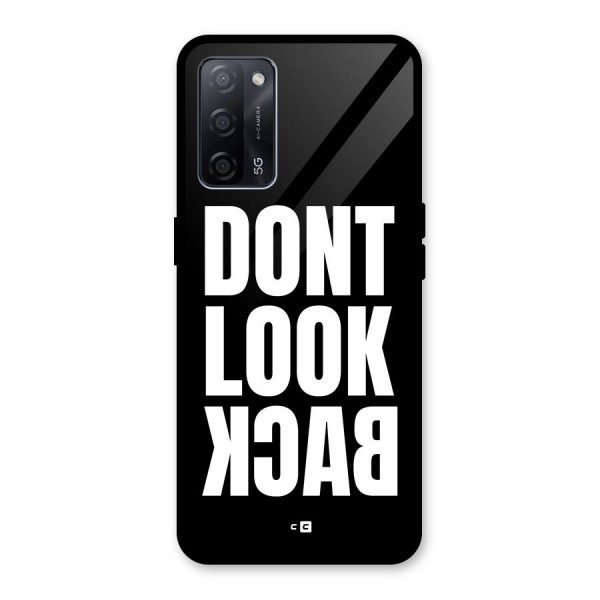 Dont Look Back Glass Back Case for Oppo A53s 5G