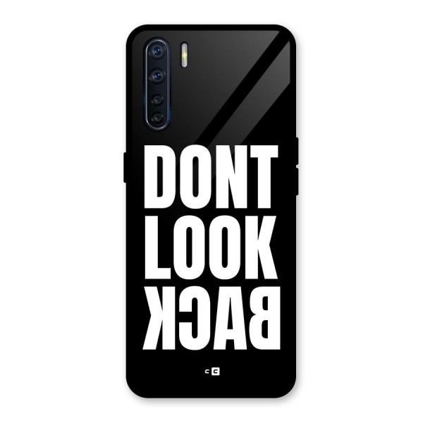 Dont Look Back Glass Back Case for Oppo F15