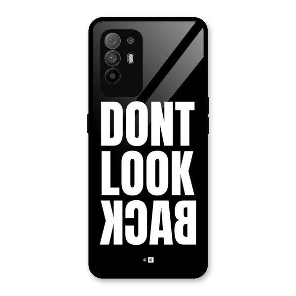 Dont Look Back Glass Back Case for Oppo F19 Pro Plus 5G