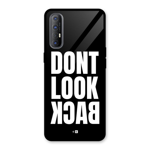 Dont Look Back Glass Back Case for Oppo Reno3 Pro