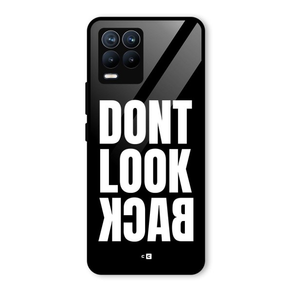 Dont Look Back Glass Back Case for Realme 8 Pro