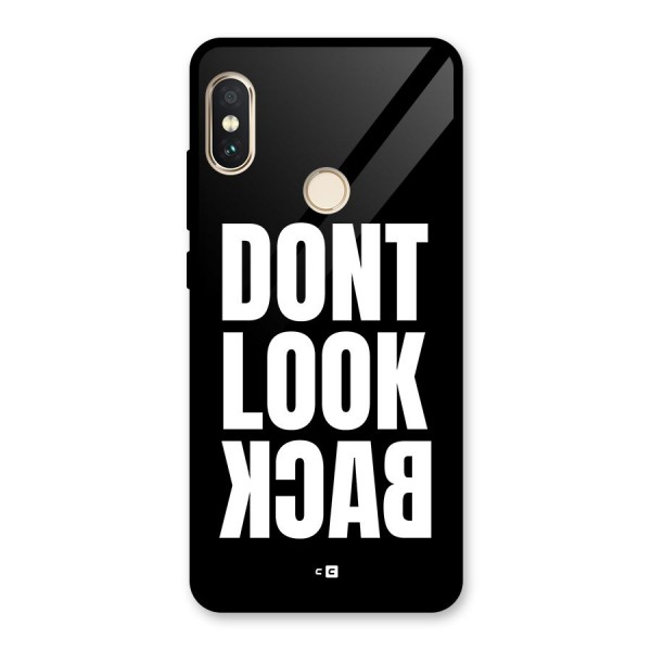 Dont Look Back Glass Back Case for Redmi Note 5 Pro