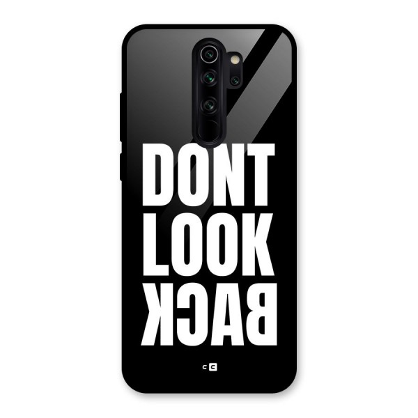 Dont Look Back Glass Back Case for Redmi Note 8 Pro