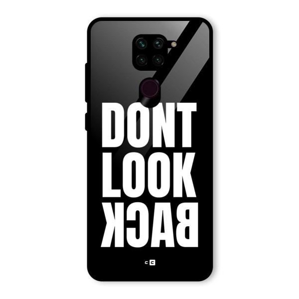 Dont Look Back Glass Back Case for Redmi Note 9