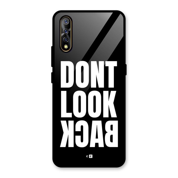 Dont Look Back Glass Back Case for Vivo S1