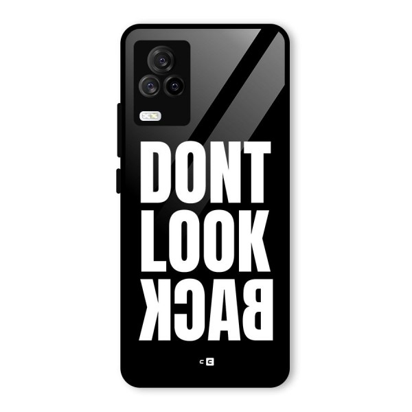 Dont Look Back Glass Back Case for Vivo iQOO 7 Legend 5G