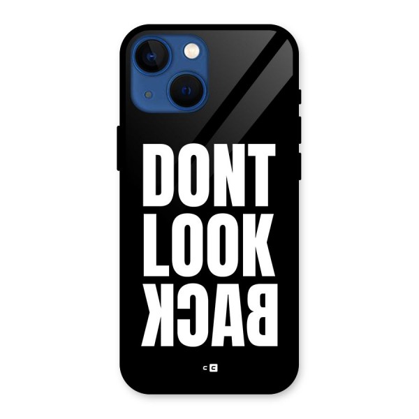 Dont Look Back Glass Back Case for iPhone 13 Mini