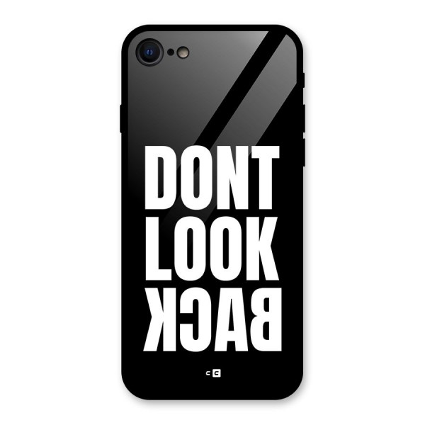 Dont Look Back Glass Back Case for iPhone SE 2022