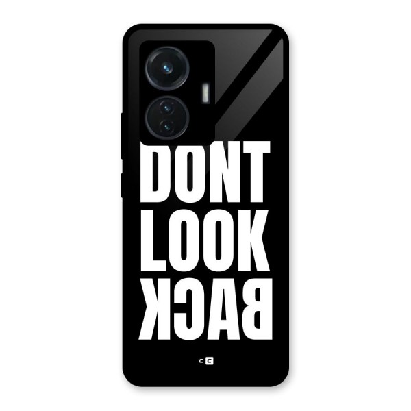 Dont Look Back Glass Back Case for iQOO Z6 44W