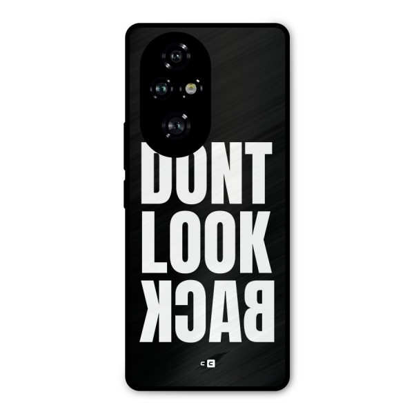 Dont Look Back Metal Back Case for Honor 200 Pro