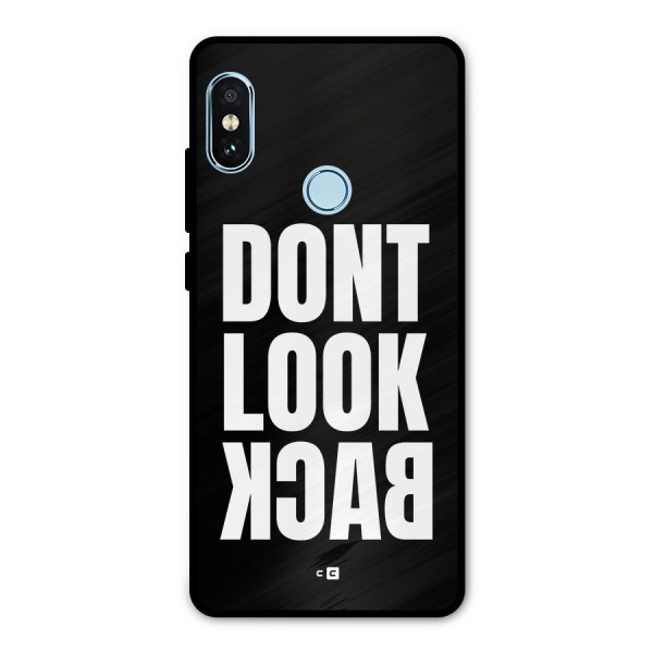 Dont Look Back Metal Back Case for Redmi Note 5 Pro