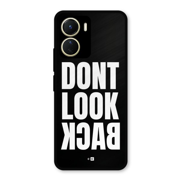 Dont Look Back Metal Back Case for Vivo Y16