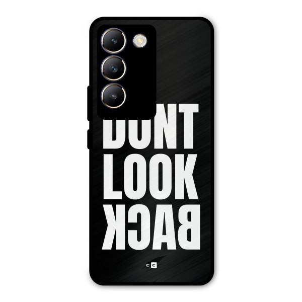 Dont Look Back Metal Back Case for Vivo Y200e