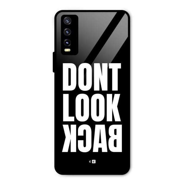 Dont Look Back Metal Back Case for Vivo Y20i