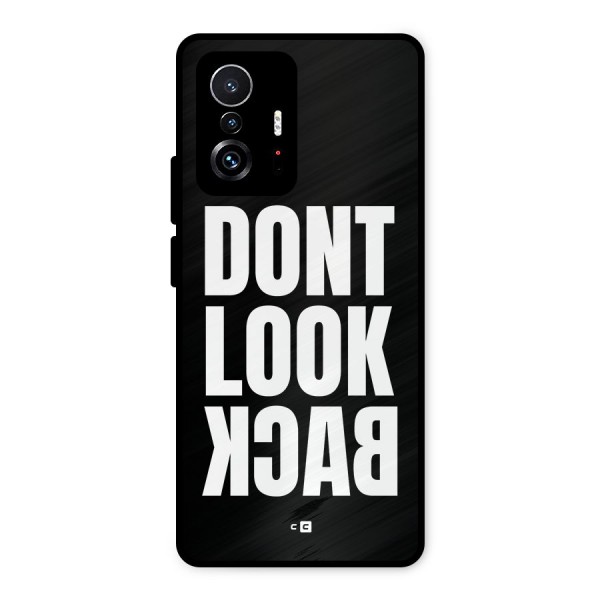 Dont Look Back Metal Back Case for Xiaomi 11T Pro