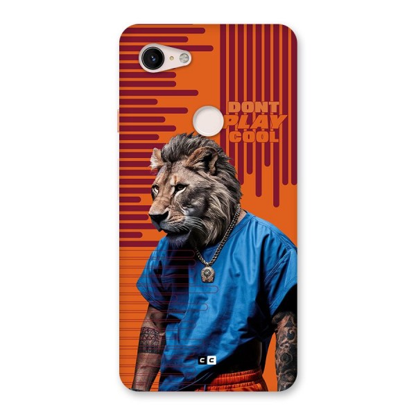 Dont Play Cool Back Case for Google Pixel 3 XL
