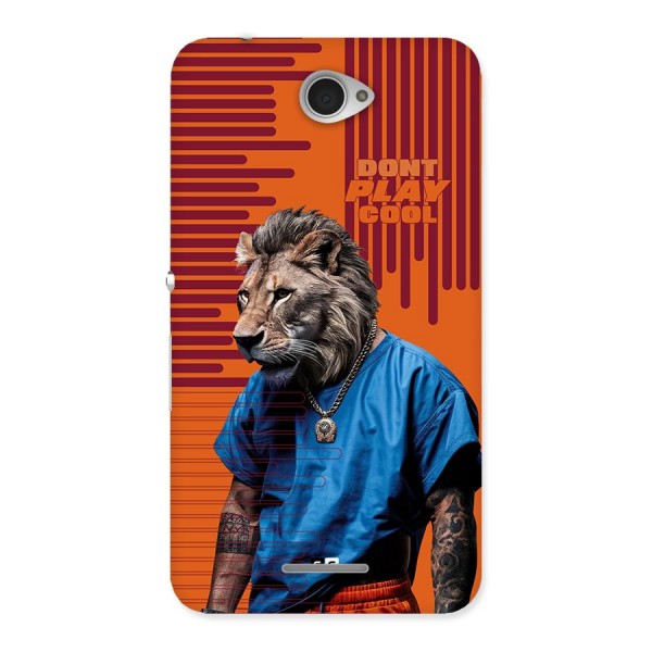 Dont Play Cool Back Case for Xperia E4