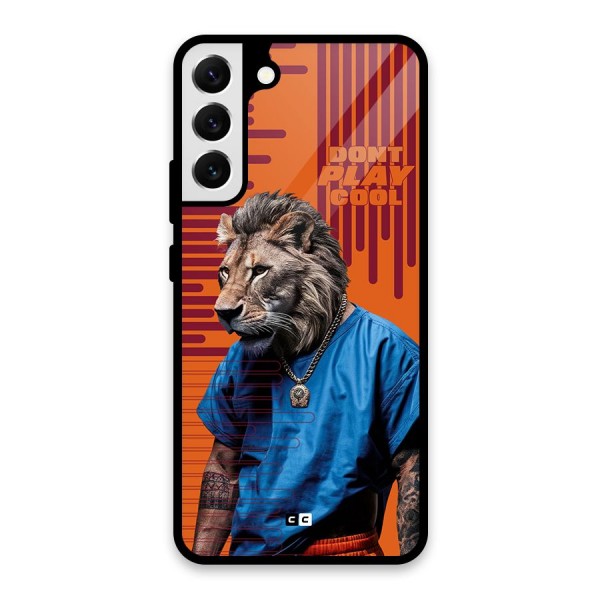 Dont Play Cool Glass Back Case for Galaxy S22 Plus 5G