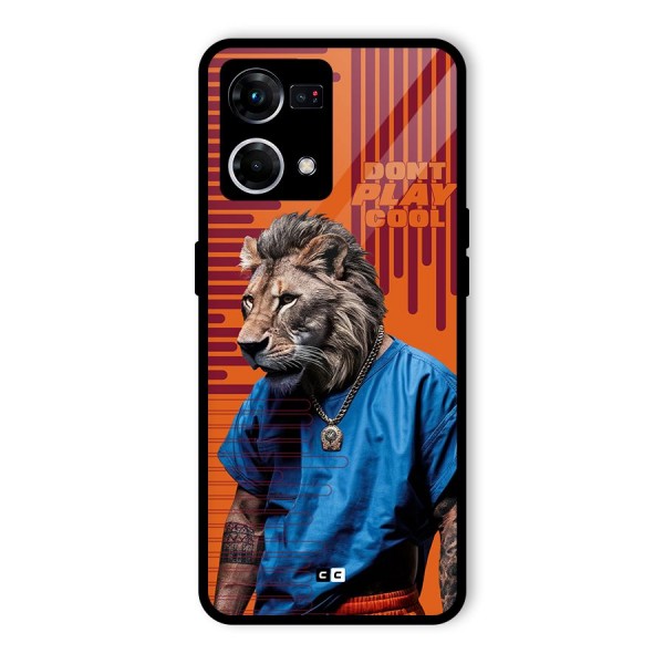 Dont Play Cool Glass Back Case for Oppo F21s Pro 4G
