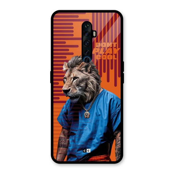 Dont Play Cool Glass Back Case for Oppo Reno2 Z