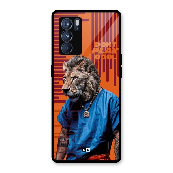 Dont Play Cool Glass Back Case for Oppo Reno6 Pro 5G