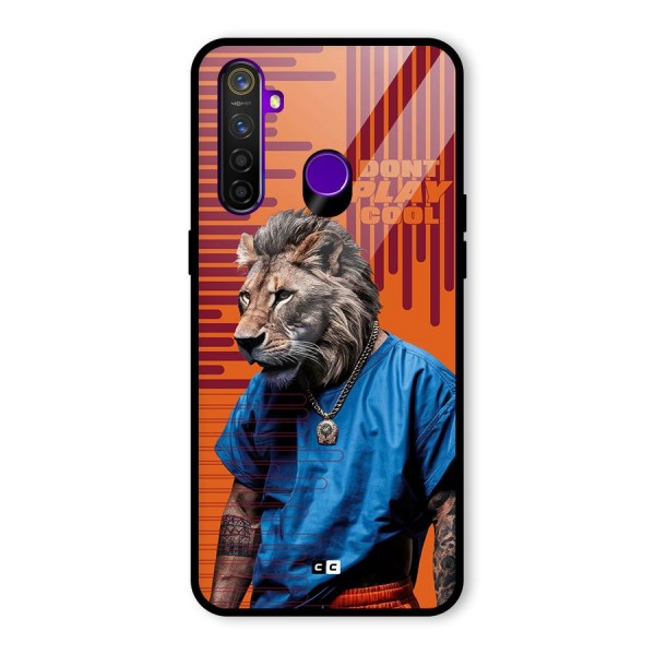 Dont Play Cool Glass Back Case for Realme 5 Pro
