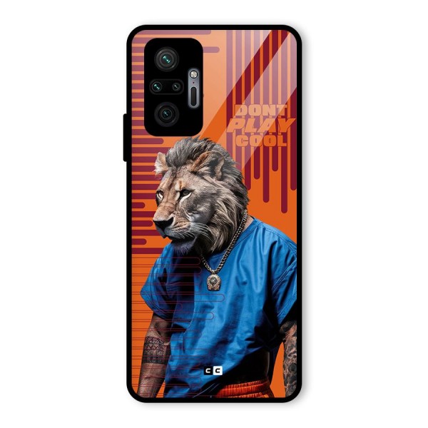 Dont Play Cool Glass Back Case for Redmi Note 10 Pro Max