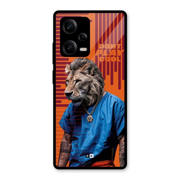 Dont Play Cool Glass Back Case for Redmi Note 12 Pro