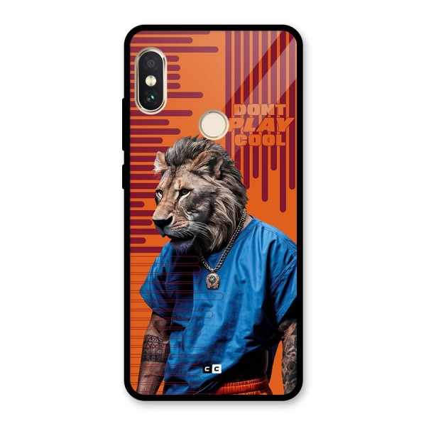 Dont Play Cool Glass Back Case for Redmi Note 5 Pro