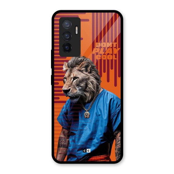 Dont Play Cool Glass Back Case for Vivo V23e