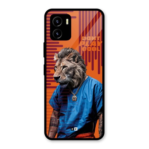 Dont Play Cool Glass Back Case for Vivo Y15s