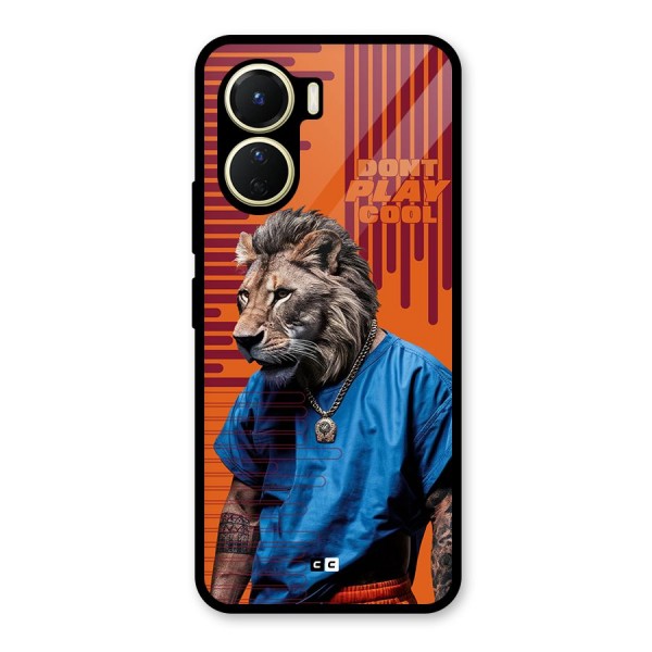 Dont Play Cool Glass Back Case for Vivo Y16