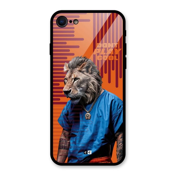Dont Play Cool Glass Back Case for iPhone SE 2022