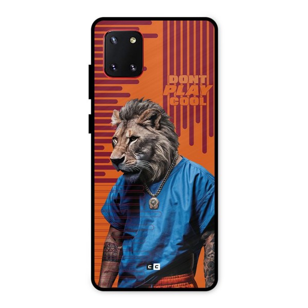 Dont Play Cool Metal Back Case for Galaxy Note 10 Lite