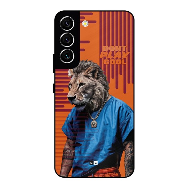 Dont Play Cool Metal Back Case for Galaxy S22 5G