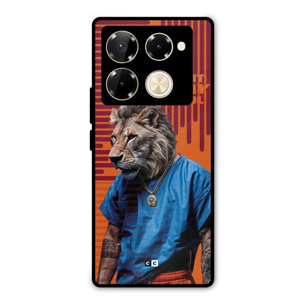 Dont Play Cool Metal Back Case for Infinix Note 40 Pro Plus
