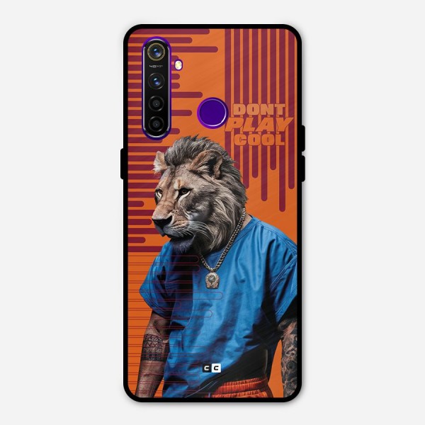 Dont Play Cool Metal Back Case for Realme 5 Pro