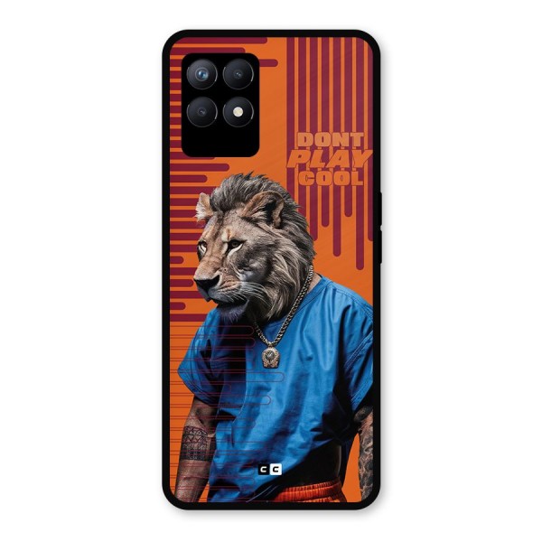 Dont Play Cool Metal Back Case for Realme 8i