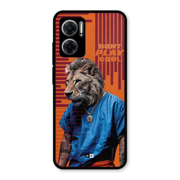 Dont Play Cool Metal Back Case for Redmi 11 Prime 5G